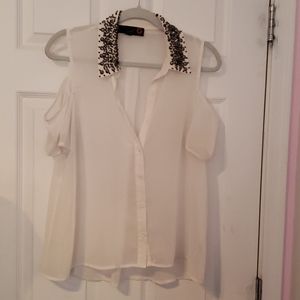 Guess sheer blouse